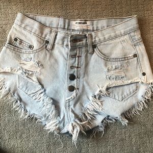 One Teaspoon Roller Cut Offs